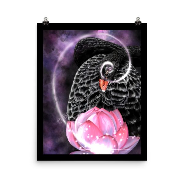 Premium 16 x 20 in. Art Print titled From Darkness I Rise by Julia Klyus